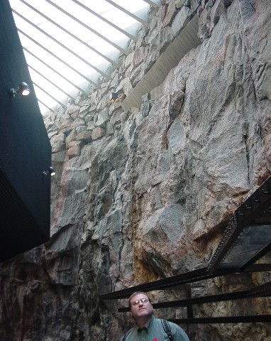 Interior of the Temppeliaukio Church